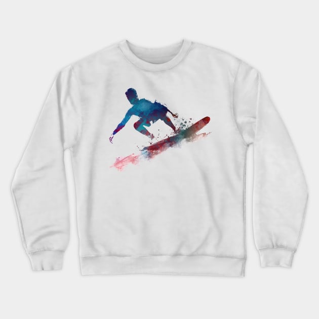 Surfer sport art Crewneck Sweatshirt by JBJart